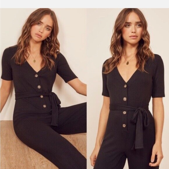 Reformation Jumpsuit Small Camille - Picture 3 of 6
